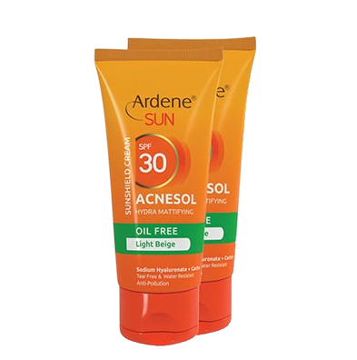 مای دارو - کرم ضدآفتاب SPF30 آکنه سول بژ روشن آردن