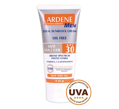 مای دارو - كرم ضد آفتاب SPF 30 آقايان آردن