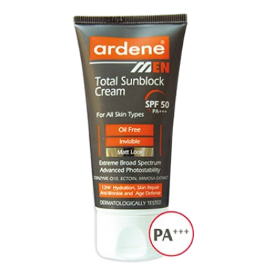 مای دارو - كرم ضد آفتاب چند کاره SPF 50 آقایان آردن