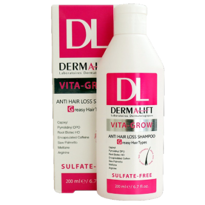 مای دارو - شامپو تقویت کننده موی چرب ویتاگرو درمالیفت