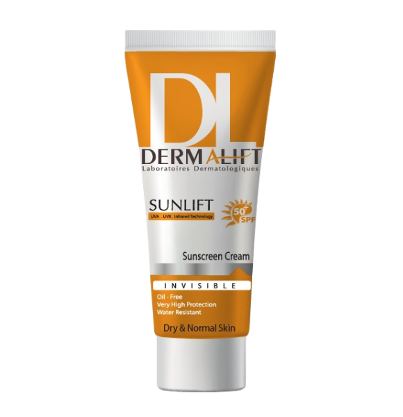 مای دارو - کرم ضد آفتاب غیر رنگی مناسب پوست خشک درمالیفت