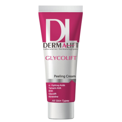 مای دارو - کرم لایه بردار پوست گلایکولیفت درمالیفت