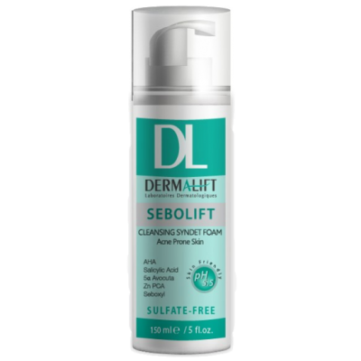 مای دارو - فوم شستشوی صورت پوست های چرب و جوشدار سبولیفت درمالیفت