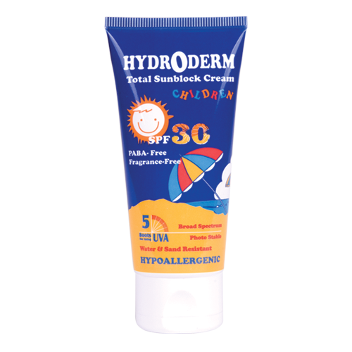 مای دارو - کرم ضد آفتاب کودکان فاکتور حفاظتی SPF۳۰ هیدرودرم