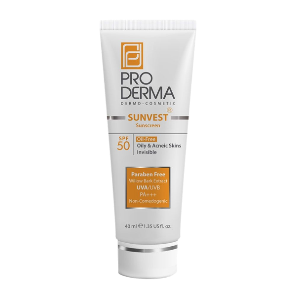 مای دارو - کرم ضد آفتاب پرودرما فاقد چربی با SPF50-بدون رنگ