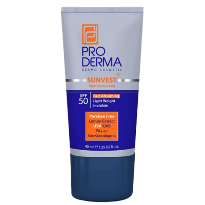 مای دارو - کرم ضدآفتاب پرودرما مخصوص آقایان با SPF50