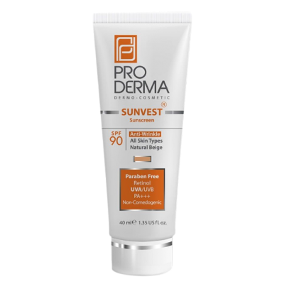 مای دارو - کرم ضد آفتاب و ضدچروک پرودرما با SPF90