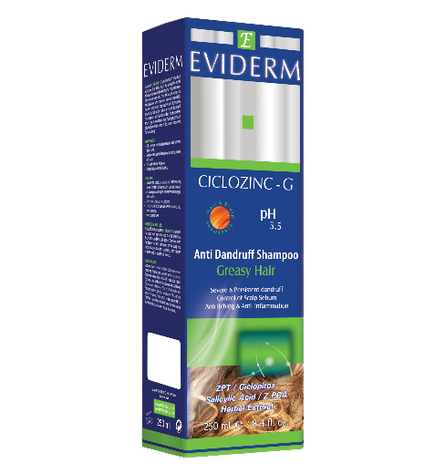 مای دارو - شامپو ضد شوره مخصوص موهای چرب سیکلوزینک جی اویدرم