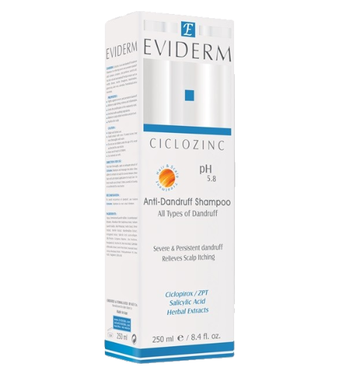 مای دارو - شامپو ضد شوره سیکلوزینک اویدرم