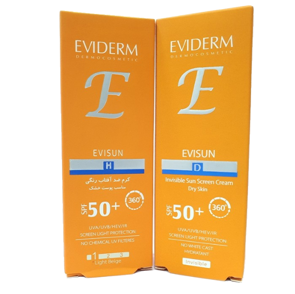 مای دارو - کرم ضد آفتاب اوی سان پوست خشک +SPF50 اویدرم ( بی رنگ )