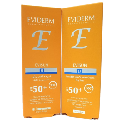 مای دارو - کرم ضد آفتاب اوی سان پوست خشک +SPF50 اویدرم ( بژ روشن T1)