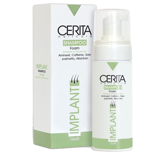 مای دارو - شامپو فوم  مناسب موهای کاشته شده سریتا