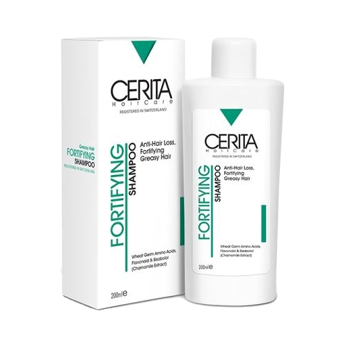 مای دارو - شامپو تقویت‌کننده و ضد ریزش مخصوص موهای چرب سریتا