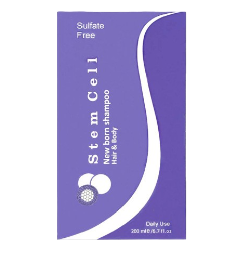 مای دارو - شامپو سر و بدن نوزاد پسرانه  استم سل