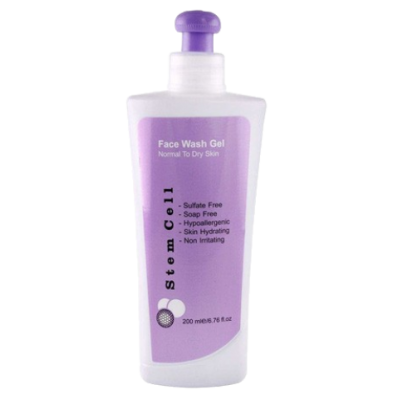 مای دارو - ژل شستشوی صورت مناسب پوست نرمال تا خشک استم سل