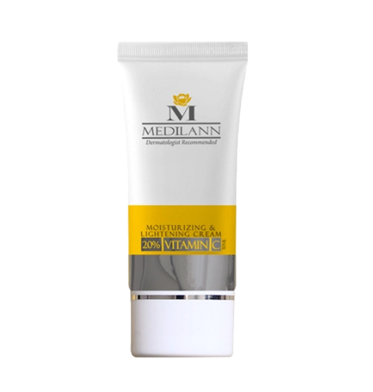 مای دارو - کرم ویتامین C روشن کننده و مرطوب کننده مدیلن