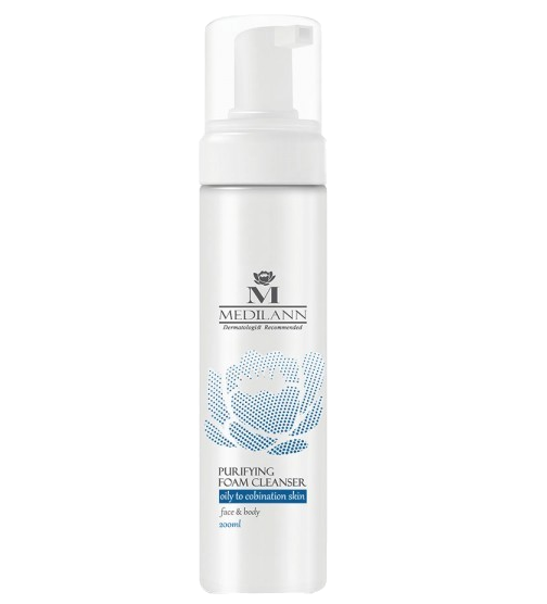 مای دارو - فوم شستشوی صورت و بدن پوست چرب و مختلط مدیلن