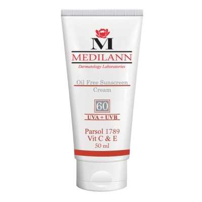 مای دارو - کرم ضد آفتاب SPF60 مناسب پوست چرب و آکنه ای مدیلن