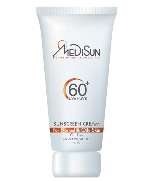 مای دارو - کرم ضد آفتاب فاقد رنگ پوست نرمال و چرب مدیسان