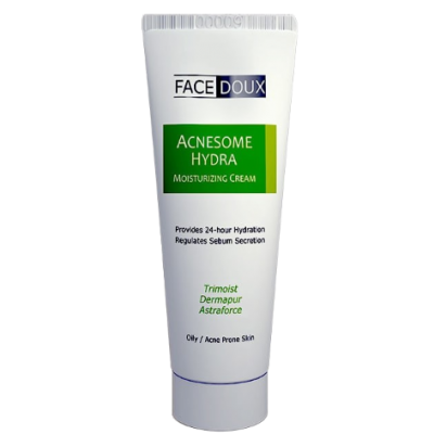 مای دارو - کرم آبرسان پوست چرب آکنه زوم هیدرا فیس دوکس