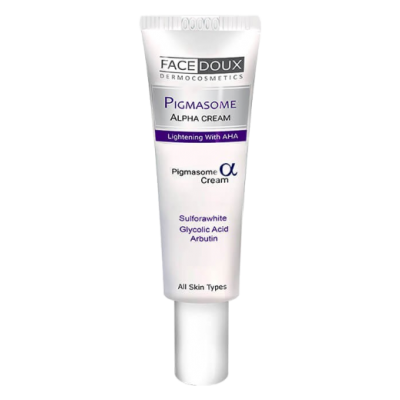 مای دارو - کرم ضد لک قوی و لایه بردار پیگمازوم آلفا فیس دوکس