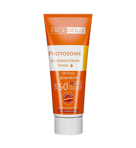 مای دارو - کرم ضد آفتاب فتوزوم بژ متوسط SPF50 فیس دوکس