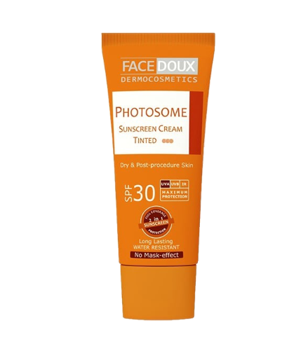 مای دارو - کرم ضد آفتاب فتوزوم پوست خشک رنگی SPF 30 کد 3 فیس دوکس