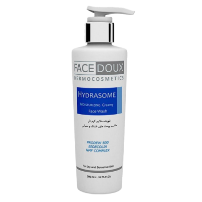 مای دارو - ژل شستشوی صورت هیدرازوم  مناسب پوست خشک و حساس فیس دوکس