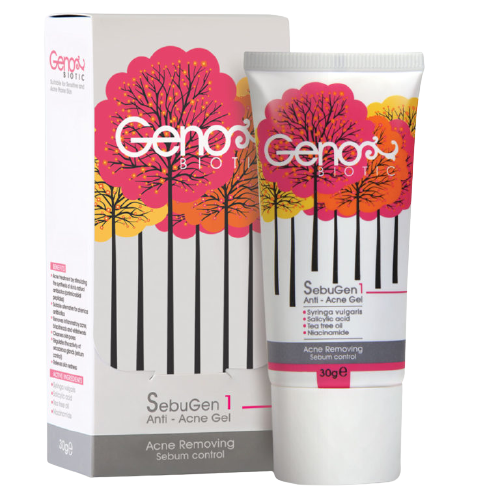 مای دارو - ژل ضد آکنه صورت ژنوبایوتیک