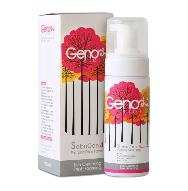 مای دارو - فوم شستشوی صورت- مناسب پوست های حساس و مستعد آکنه ژنوبایوتیک