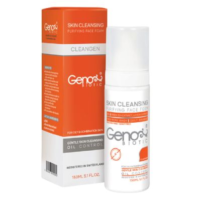 مای دارو - فوم شستشوی صورت (مناسب پوست های چرب و مختلط) ژنوبایوتیک