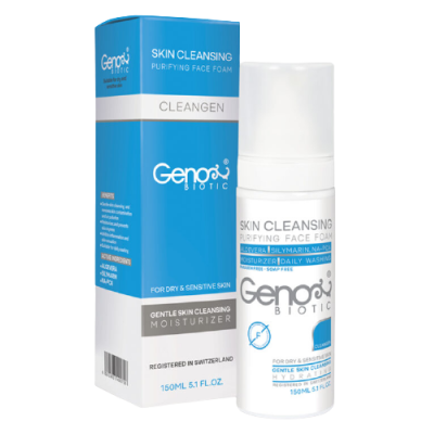 مای دارو - فوم شستشوی صورت (مناسب پوست های خشک و حساس) ژنوبایوتیک