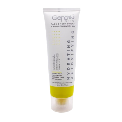 مای دارو - کرم رطوبت رسان صورت و گردن پوست چرب و مختلط ژنوبایوتیک