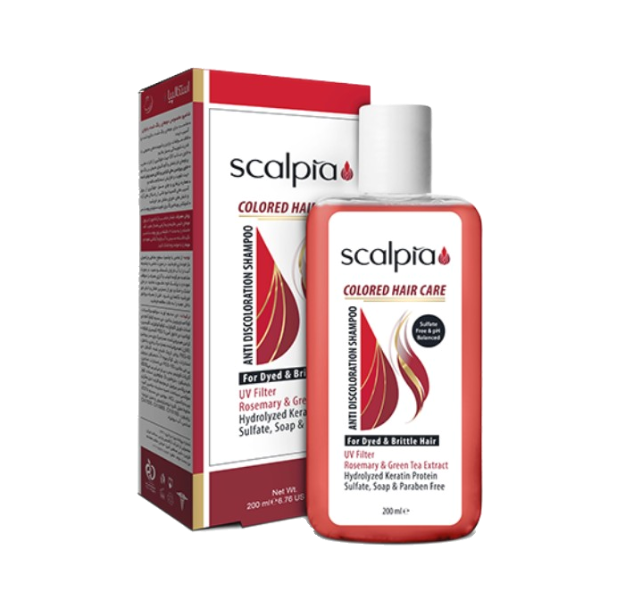 مای دارو - شامپو موهای رنگ شده اسکالپیا