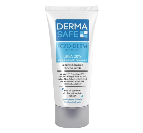 مای دارو - کرم ژل اوره 20 درصد مناسب پوست های بسیار خشک درماسیف