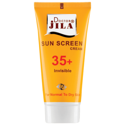 مای دارو - کرم ضد آفتاب بی رنگ SPF35 دکتر ژیلا
