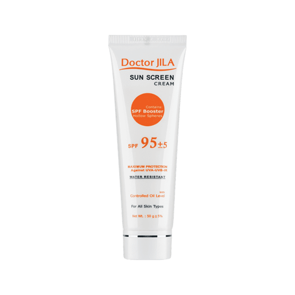 مای دارو - کرم ضد آفتاب بی رنگ SPF95 دکتر ژیلا