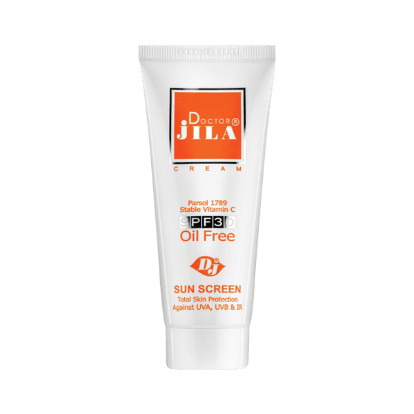 مای دارو - کرم ضد آفتاب بی رنگ SPF30 دکتر ژیلا