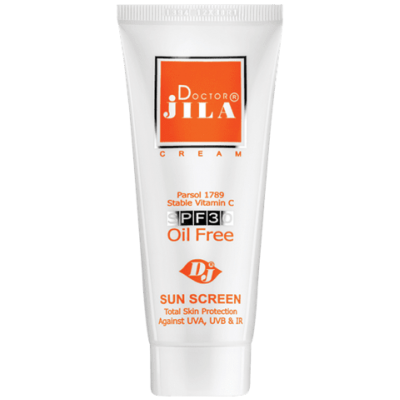 مای دارو - کرم ضد آفتاب بی رنگ SPF30 دکتر ژیلا