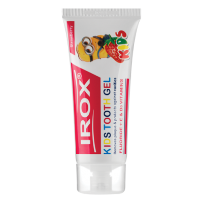 مای دارو - خمیر دندان ژله ای بچه ایروکس (توت فرنگی)