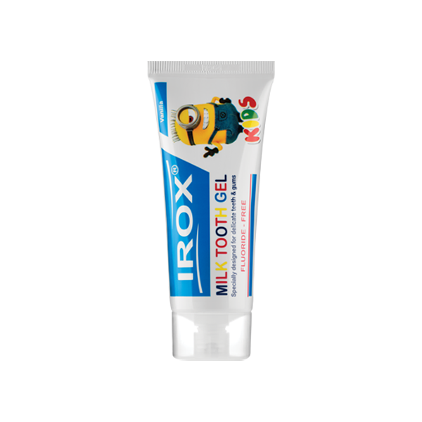 مای دارو - خمیر دندان ژله ای شیری ایروکس (وانیل)