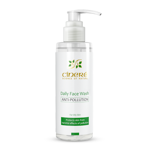 مای دارو - ژل شستشوی صورت مرطوب کننده و ضد آلودگی هوا مخصوص پوست های چرب سینره