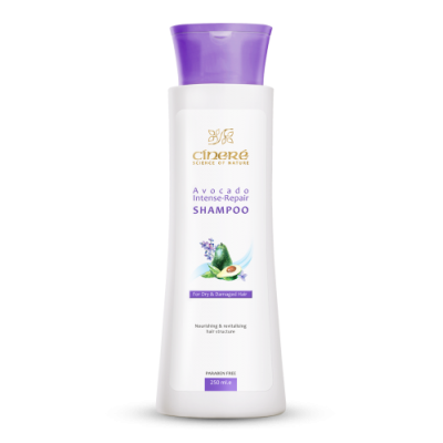 مای دارو - شامپو آووکادو و ویتامین F مخصوص موهای خشک و شکننده سینره