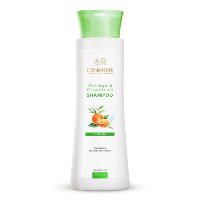 مای دارو - شامپو مورینگا و گریپ فروت مخصوص موهای چرب (ضدآلودگی هوا) سینره