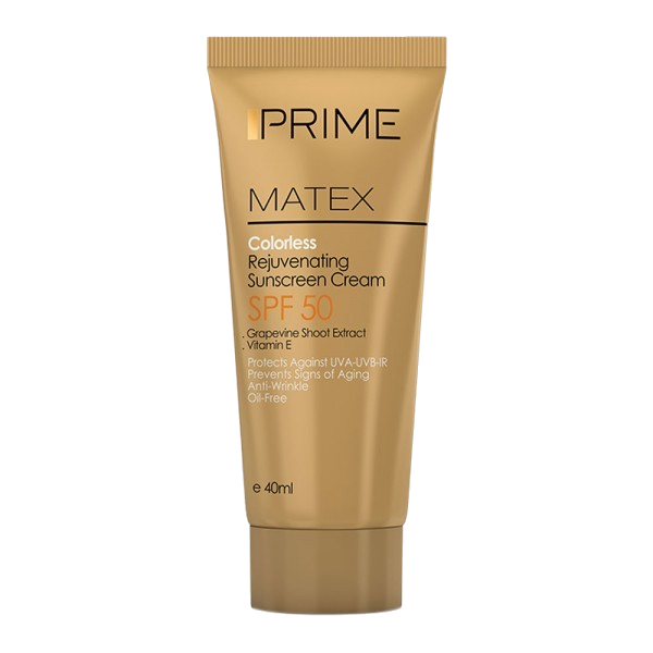 مای دارو - کرم ضدآفتاب جوان‌کننده بی رنگ SPF 50 پرایم