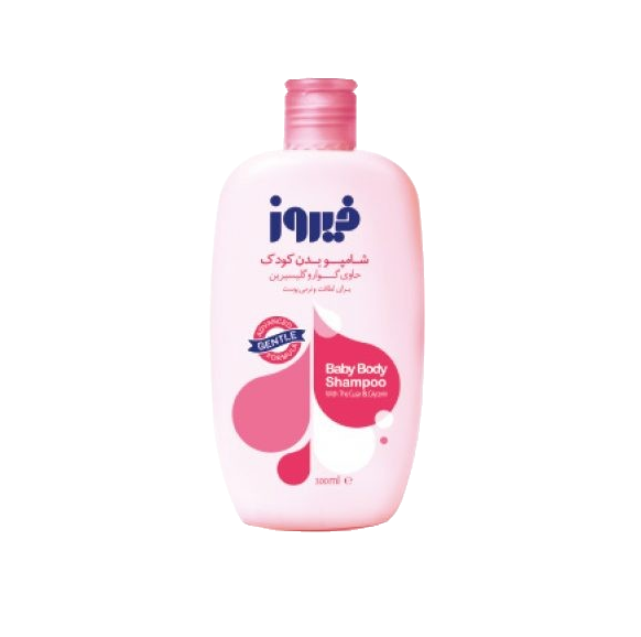 مای دارو - شامپو بدن کودک  حـاوی گــوار و گلیسیـرین فیروز