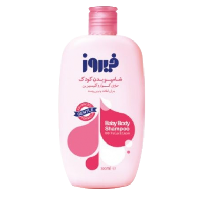 مای دارو - شامپو بدن کودک  حـاوی گــوار و گلیسیـرین فیروز