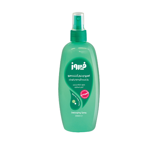 مای دارو - اسپری نرم کننده و باز کننده گره موی سر کودک سبز فیروز