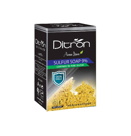 مای دارو - صابون گوگرد 9 درصد پوست های چرب جوش دار دیترون