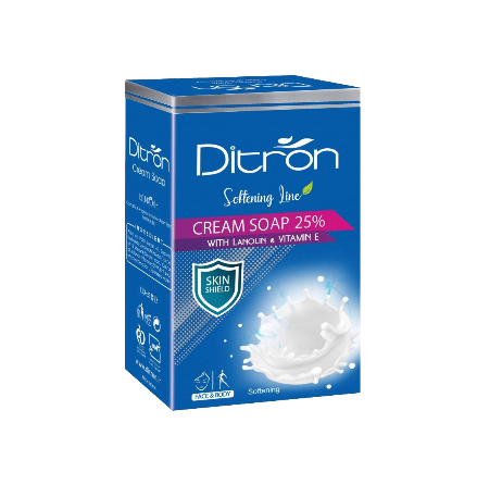 مای دارو - صابون کرم دار 25 درصد پوست های خشک و خیلی خشک دیترون